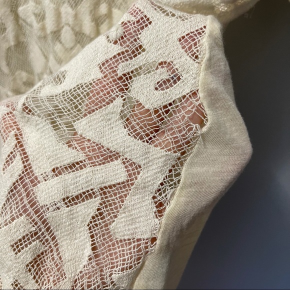 Madewell Ivory Meadow Lace Short Sleeve Shirt - Picture 6 of 10